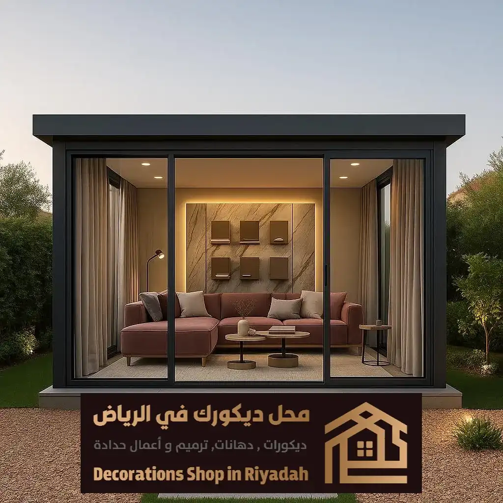 تكلفة بناء مجلس خارجي بالرياض