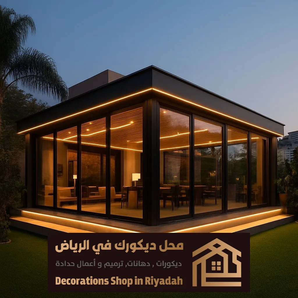 مجالس خارجية بالحوش في الرياض