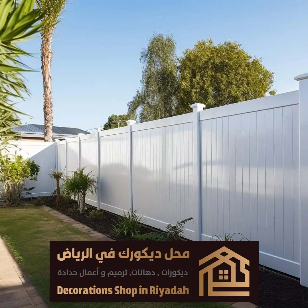 تركيب سواتر خشب بلاستيكي حي الروضة