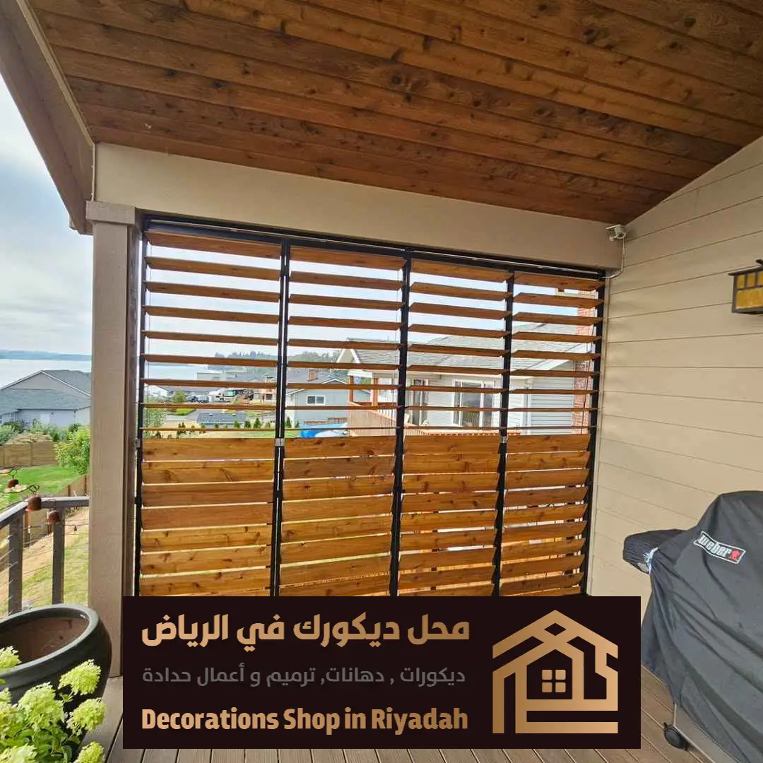 تنفيذ مظلات سواتر برجولات شارع التخصصي